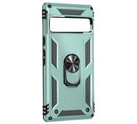 Funda para Google Pixel 7a Antigolpes Bimaterial Anillo Soporte Vídeo Verde