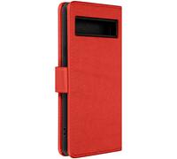 Funda para Google Pixel 7a Tarjetero Soporte Vídeo Rojo