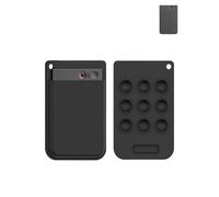 Funda para grabadora de voz PLAUD Note AI, cobertura completa, lavable repetible, protección todo incluido, protección contra caídas, color negro