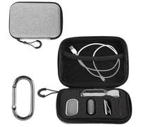 Funda para Grabadora de Voz PLAUD NotePin AI, EVA Suave Funda de Transporte Protectora Portátil con Mosquetón para Mujeres y Hombres (Negro)