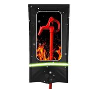 Funda para grifo al aire libre, calcetines de protección contra congelación de invierno, aislamiento de tuberías con tira reflectante, funda extendida impermeable para patio, césped, jardín, hogar