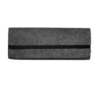 Funda para Guardar el Teclado, Funda con Teclado Bluetooth inalámbrico (60/87/104 Teclas, Fieltro, Multicolor, Varios tamaños)(Dark Grey,37x17x4cm)