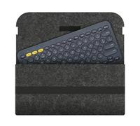 Funda para Guardar el Teclado, Funda con Teclado inalámbrico Bluetooth Multicolor en Varios tamaños(Black,S)