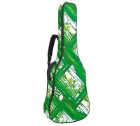 Funda para guitarra acústica Retro Pop Eighties Boombox con patrón de radio ajustable correa de hombro funda para guitarra funda de concierto 40 41 42 pulgadas, color 2, 42.9x16.9x4.7 in