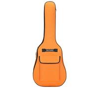 Funda para guitarra clásica, bolsa para guitarra de 40/41 pulgadas, tela Oxford 600D, ajustable, impermeable, suave, con asa de trampa para el hombro, mochila acústica de gran capacidad, Orange, 41.73
