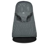 Funda para Hamaca bebé - Tejido Mesh. Funda Belltop Compatible con Hamaca Babybjörn Verano. Asiento bebé con Capacidad termorreguladora. Asiento balancín niño. Asiento Verano cómoda- Gris