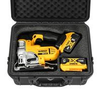 Funda para herramienta eléctrica Dewalt Jigsaw - Caja de herramientas dura impermeable para sierra de calar Dewalt 20V DCS334B | DCS331B, bolsa combinada de herramientas eléctricas para Dewalt