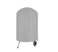 Funda Para Hoguera Al Aire Libre Termina Funda impermeable for barbacoa, color gris, 210D, for exteriores, resistente, for fogatas, estufas, barbacoas eléctricas, de carbón y gas(210D 62x105cm)