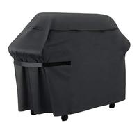 Funda Para Hoguera Al Aire Libre Termina Funda resistente for parrilla de barbacoa, for exteriores, for fogatas, estufas, barbacoas, protección contra la lluvia y los rayos UV(Black-80x66x100cm)