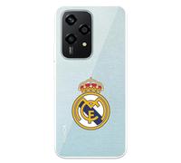 Funda para Honor 200 Lite del Real Madrid Escudo Real Madrid tansparente para Proteger tu móvil. Capa de Silicona Flexible con Licencia Oficial Real Madrid