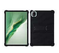 Funda para Honor Magic Pad 2 de 12.3 pulgadas (ROD2-W09), tablet Honor Pad GT Pro de 12.3 pulgadas con soporte de PC, silicona suave, lavable, esquinas gruesas a prueba de golpes, color negro