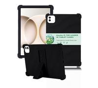 Funda para Honor MagicPad 3 Pro 12.3 Pulgadas 2026 Tablet daunke Funda de Silicona Suave con Soporte Plegable, Ligero Antigolpes Antiarañazos, Protección integral, Negro