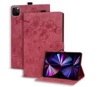 Funda para Honor Pad X8a/Pad X9 2024, piel sintética de alta calidad, soporte de gato en relieve, ranuras para tarjetas, funda inteligente abatible a prueba de golpes para tablet Honor Pad X8a/Pad X9