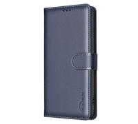 Funda para Honor X6B, a prueba de golpes, de piel sintética, tarjeteros, con bloqueo RFID, funda magnética para teléfono Honor X6B, color azul