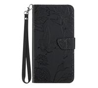 Funda para Honor X7C/Honor 200 Smart 5G con tapa a prueba de golpes de piel sintética para Honor X7C Funda protectora para teléfono Honor X7C Funda protectora para teléfono móvil con diseño de flores