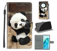 Funda para Honor X9A 5G / X40 5G, Carcasa Honor Magic5 Lite Libro con Tapa de Cuero Piel Billetera Flip Cover con Kickstand, Hebilla Magnetica, Ranuras Tarjetas Carcasa para Honor X9A 5G /Honor X40 5G
