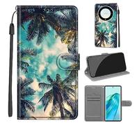 Funda para Honor X9A 5G / X40 5G, Carcasa Honor Magic5 Lite Libro con Tapa de Cuero Piel Billetera Flip Cover con Kickstand, Hebilla Magnetica, Ranuras Tarjetas Carcasa para Honor X9A 5G /Honor X40 5G