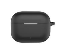 Funda para Huawei FreeBuds SE 4 ANC, Funda Protectora de Silicona para Auriculares inalámbricos, Carcasa a Prueba de Golpes con mosquetón (Negro)