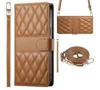 Funda para Huawei Nova 12 SE/11se con Soporte, Case Protectora Tipo Libro de Piel sintética para Huawei Nova 12 SE/11se-Marrón