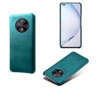 Funda para Huawei Nova Y90 4G,Antideslizante,Protección contra caídas,Casca Trasera de Color sólido Simple,Diseño de Cuero de imitación de plástico-Green