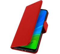 Funda para Huawei P smart 2020 Tarjetero Soporte Vídeo Rojo