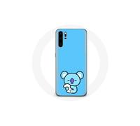 Funda para Huawei P30 Bangtan BTS BT21 Koya RM Fondo Azul