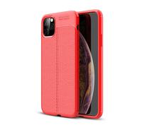 Funda para iP 11 Pro Rojo Slimline Aspecto de cuero PU de perfil bajo