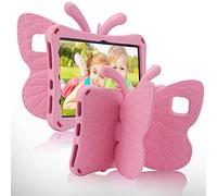 Funda para iPad 10 de 10ª generación para niños, iPad 10 10.9 2022 con función de atril de EVA, protección completa contra caídas, resistente a prueba de golpes, iPad 10 para niños y niñas (rosa)
