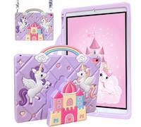 Funda para iPad 10ª Generación 2022 10,9 Pulgadas, iPad 10 Funda, Niños Funda Prueba de Golpes para iPad 10.ª Gen con Asa/Soporte/Correa el Hombro