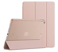 Funda para iPad 9/8/7 (10,2 pulgadas, modelos 2021/2020/2019, 9.?/8.?/7.? generaci?n), activaci?n y suspensi?n autom?ticas (oro rosa)