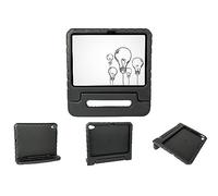 Funda para iPad de 10,9 Pulgadas (10ª generación), con Soporte para lápiz y bolígrafo, Resistente a Golpes, Ideal para niños, Escuela y Clases, Color Negro