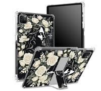 Funda para iPad Pro de 11 pulgadas de 4ª/3ª/2ª/1ª generación 2022/2021/2020/2018 con soporte para lápices, parte trasera transparente con Fe Jesús, funda de esquina a prueba de golpes con soporte