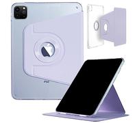 Funda para iPad Pro de 11 Pulgadas, Funda para iPad Air 5th 2022 4th 2020 de 11.9 Pulgadas, Funda Inteligente magnética Desmontable DMaos Delgada, Soporte Plegable, rotación de 360°, Lavanda
