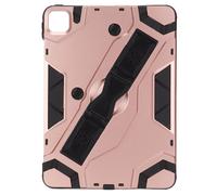 Funda para iPad Pro de 11 pulgadas, resistente y de cuerpo completo, con soporte retráctil, correa de mano giratoria de 360 y protector de