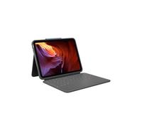 Funda para iPad + Teclado - Logitech - Rugged Folio - Español Qwerty - Resistente a salpicaduras - Bluetooth