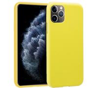 Cool Funda Silicona Amarilla para iPhone 11 Pro