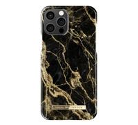 Funda para iPhone 12 / 12 Pro Modelo Golden Smoke Marbled Compatible con carga