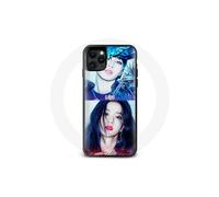 Funda para Iphone 12 Mini Blackpink Grupo K-pop Chicas Lisa y Jisoo Lovesick girls cartel el álbum