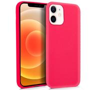 Cool Funda Silicona Rosa para iPhone 12 Mini