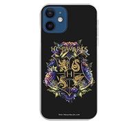 Funda para iPhone 13 Mini Oficial de Harry Potter Hogwarts Floral - Harry Potter. Elige el diseño Que más te guste para tu iPhone 13 Mini