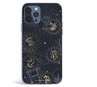 Funda para iPhone 13 Pro Oficial de Harry Potter Insignias Constelaciones - Harry Potter