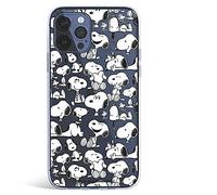 Funda para iPhone 13 Pro Oficial de Peanuts Snoopy Siluetas - Snoopy