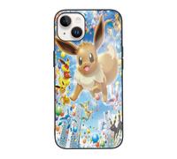 Funda para iPhone 14 con diseño de Pokémon Ee-V-Ee, compatible con iPhone 14. Funda de TPU para teléfono móvil con cámara dual.