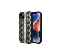 Funda para iPhone 14 Plus Karl Lagerfeld Monogram Stripe Gris