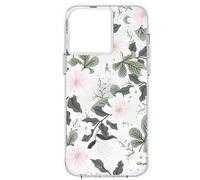 Funda para iPhone 14 Pro Max a prueba de golpes con diseño floral de sauce