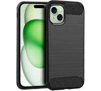 Cool Carcasa Carbón Negro para iPhone 15 Plus