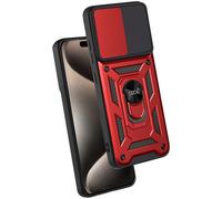 Cool Carcasa Hard Ring Roja para iPhone 15 Pro Max