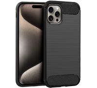 Cool Carcasa Carbón Negro para iPhone 15 Pro Max