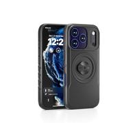 Funda para iPhone 17 16 15 14 Pro Max Air Compatible con Soporte Garmin - Carcasa Delgada y Antigolpes con Sistema Quarter-Turn Integrado, Fijación Segura y Rápido a para Porta Movil Bici