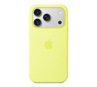 Funda para iPhone 17 Pro de Silicona con MagSafe Amarilla Neon Yellow